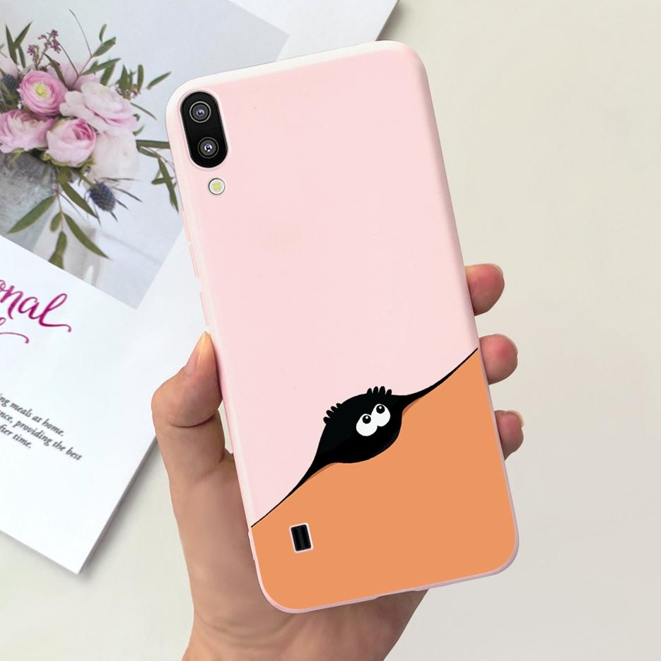 Para Samsung Galaxy M10 M20 M30 Capa Bonita Colorida Doce Capa De Silicone Macio Para Celular Para Samsung M105F M205F M305F Fundas Coque