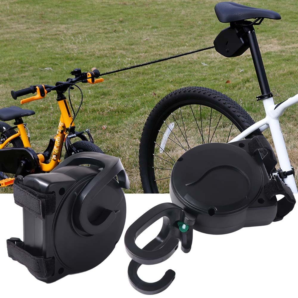 Zugseil Fahrrad Abschleppseil mit Haken MTB Anhängeseil Tragbares Fahrrad Zugseil Mountainbike