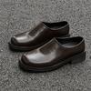 Fashion Fashionable Men's Casual Shoes Half-drag Thick-soled Commuter Boken Shoe Outdoor One-step Insole Height - Increasing Lazy Shoes