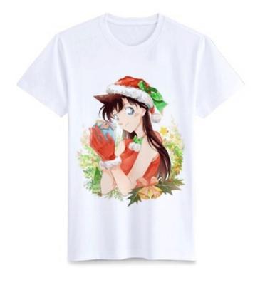 Anime Weihnachts-Mädchen T-Shirt