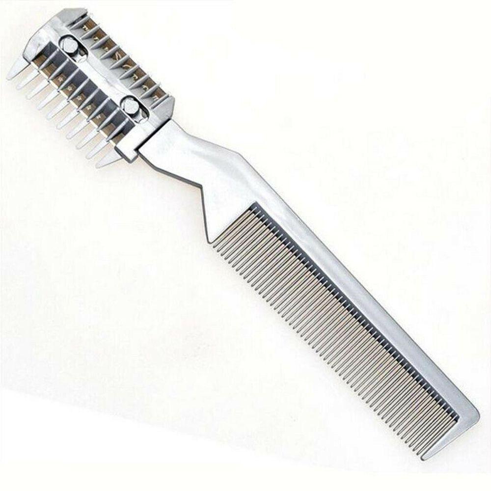 Hair Trimmer Salon Cutting Thinning Hairdressing Comb Hair Brush Hair Trim Comb Bangs Repair Comb