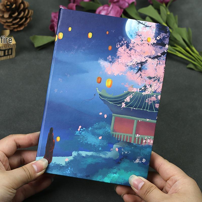 Retro Starry Sky Student Diary: Full-Color Planner Notebook
