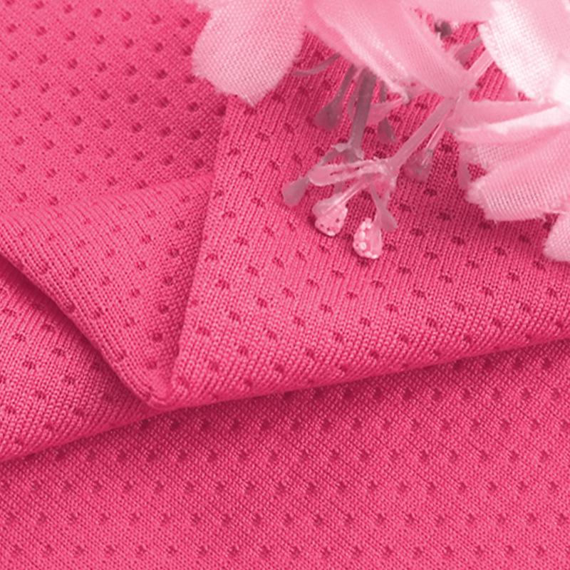 Smooth Moisture-Wicking Mesh Fabric for Spring & Summer Sportswear