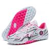 Large Size Football Shoes AG Long Nails Broken Nails Boys and Girls Teenagers Students Professional Game Training Sports Shoes