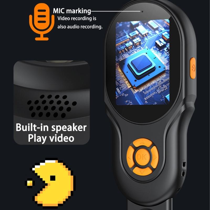 Handheld Double Mode Digital Microscope 178° Wide View Auto Lens Switching 2MP Resolution for Scientific Repair Work