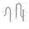 Aquarium Inflow Outflow Pipe Kit Rust Resistant Surface Skimmer Set Easy to Clean Canister