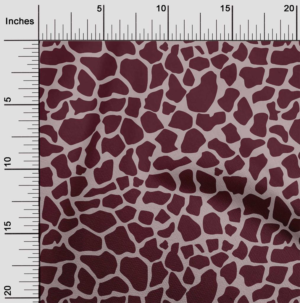 oneOone Cotton Flex Lime Green Fabric Giraffe Animal Skin Sewing Fabric By The Yard Printed Diy Clothing Sewing Supplies 40 Inch