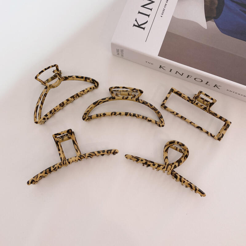 Hopi Hairpin Leopard Twist Metal Hair Clip Twisted Wave