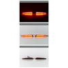 DRL for Chevrolet Cruze Monza 2019-2024 Led Rear Bumper Light Reflector Fog Lamp Modified Dynamic Turn Singal Driving Brake Lamp