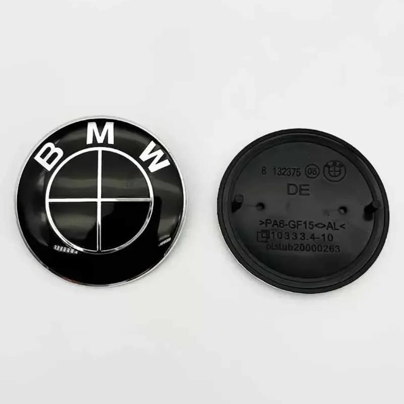 Logo cofano auto gruppo Bmw 74mm/82mm BMW E36 E46 E53 E90 E60 E61 E93 E87 x1 X2 X3 x5 X6 F30F1Z3Z4X1 X5M2 M3M4 M8 logo baule.