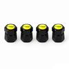 3D Styling Car Valve Caps Wheel Tires Air Tyre Stem Protective Cover For Ferrari 458 488 599 612 F12 458 458ltalia Accessories JG4