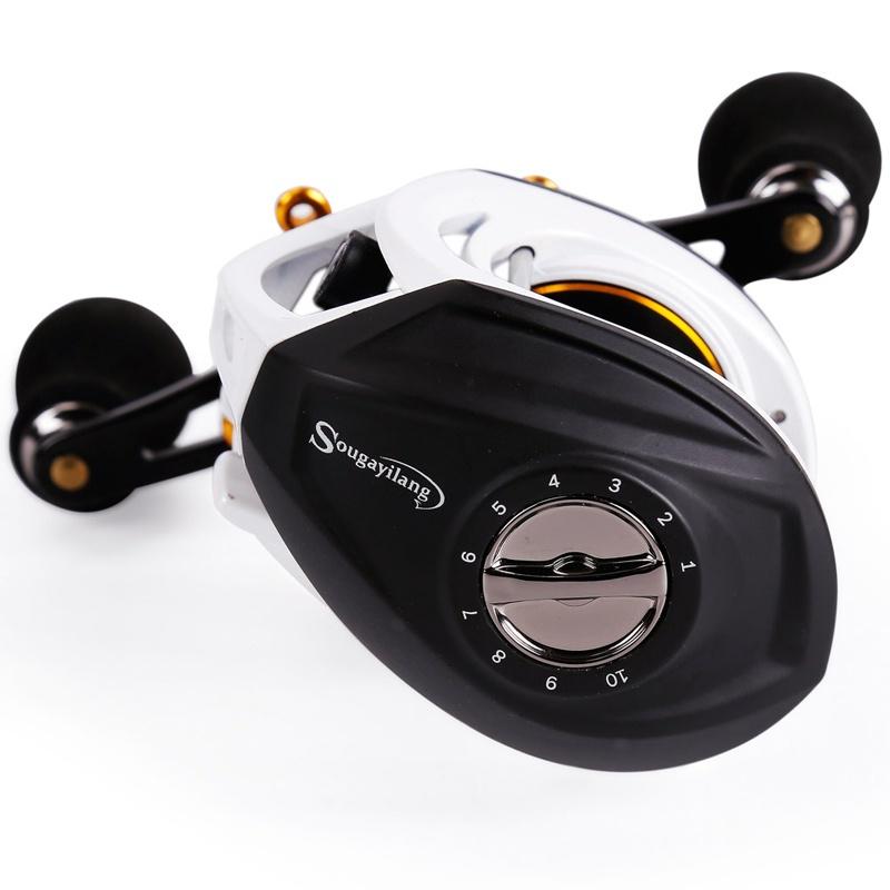 Fishing Reel 9+1 BB Bass Fishing Reel Baitcasting Reel Magnetic Brake System Fishing Line Wheel
