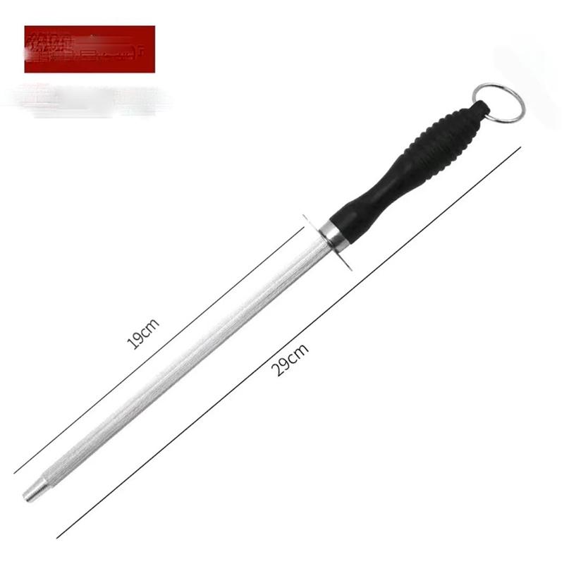 Handle Sharpening Blade Rod Knife Kitchen Tool Sharpener Rod Professional Carbon Steel Knife Durable Knife Grinder Sharpeners