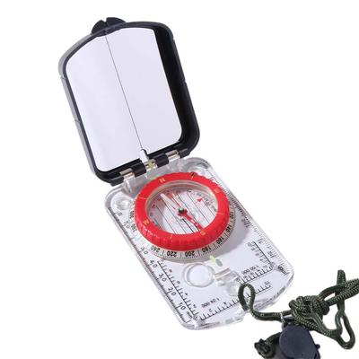 Lightweight Camping Survival Compass Waterproof Fluorescent Ring Compass Camping Compass Hiking