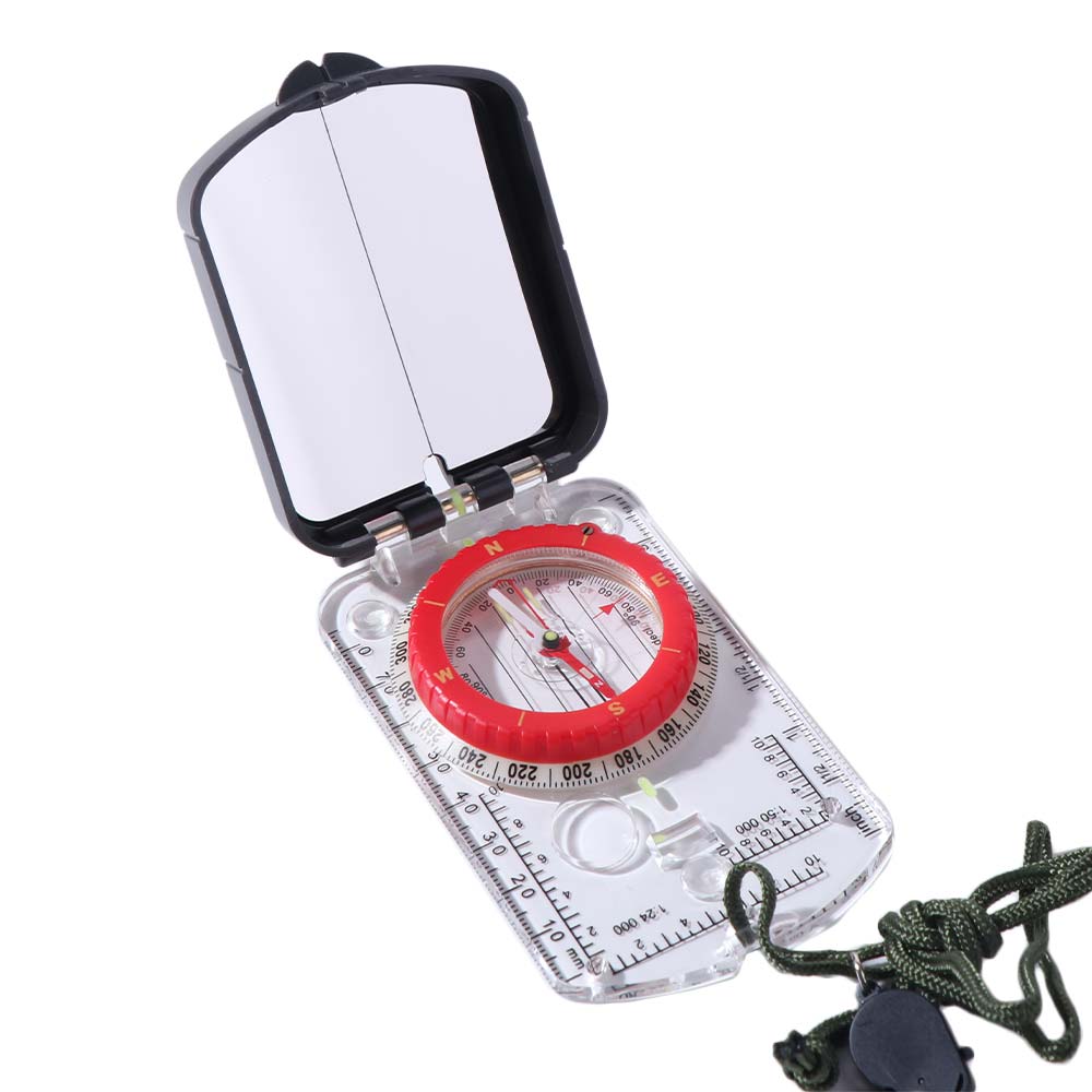 Luminous Camping Survival Compass Lightweight Fluorescent Ring Compass Camping Compass  Mountaineer