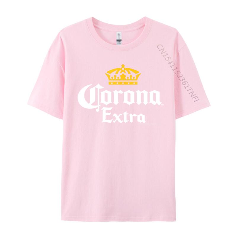Officially Licensed Corona Gold Crown Rife Mens T Shirt Cool Camisa Luxury Designer T-Shirts Pure Cotton