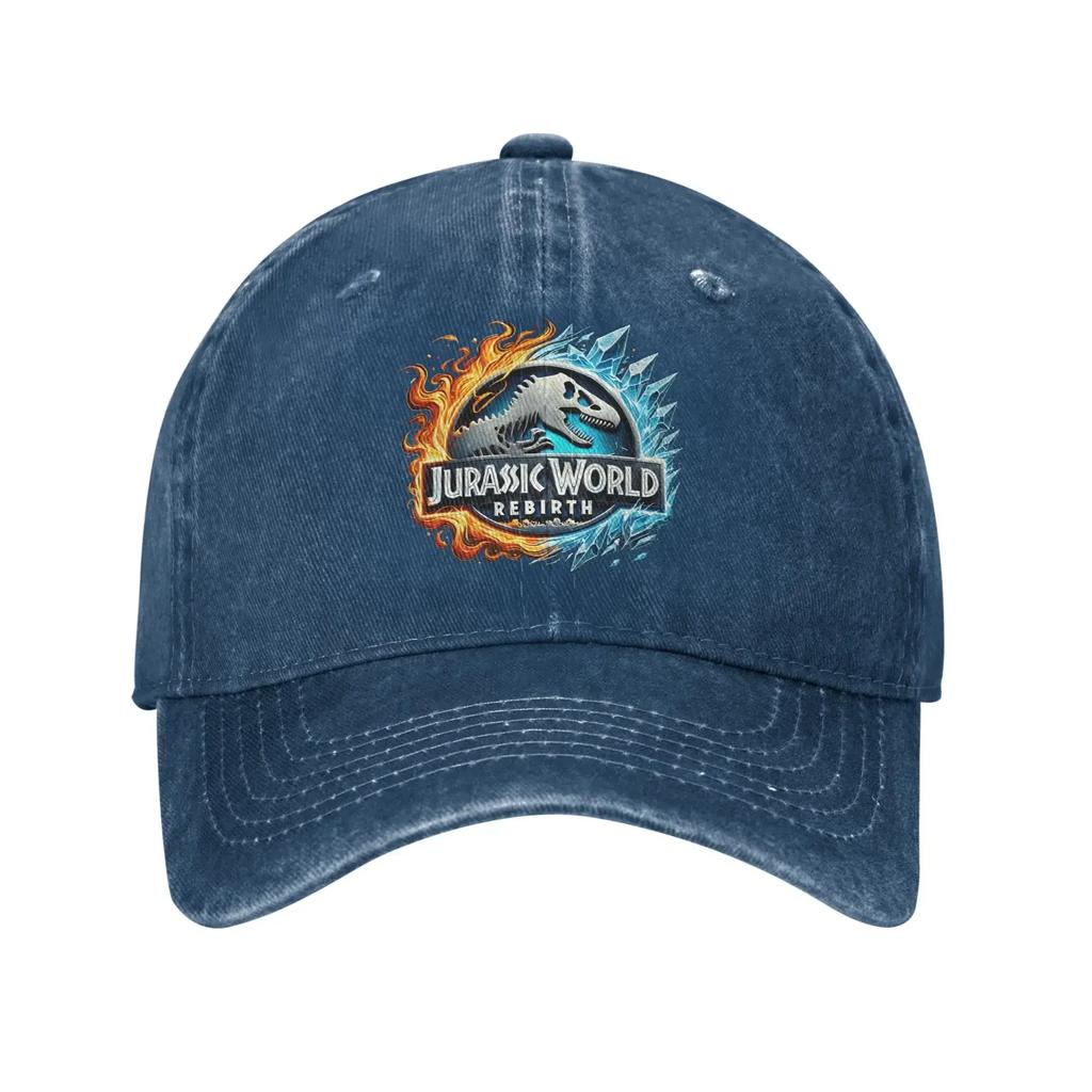 Film J-Jurassic W World Rebirth 2025 Sonnen-Baseballkappe Damen Herren Benutzerdefiniert DIY Hip Hop Hüte Sommer Klassische Sonnenschutz-Baseballkappen