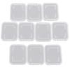 10Pcs/Set SD SDHC Transparent Storage Box Memory Card Protective Case Holder