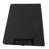 A4 Clipboard Folder Hold 100 Sheets Simple Straight Grain Office Clipboard Folder Paper Folders for School Office Black