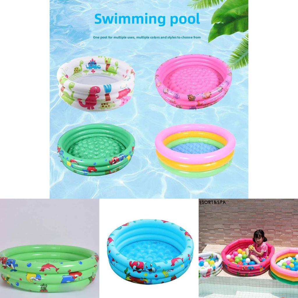 Baby Family Inflatable Pool With Ecofriendly Pvc For Kids Water Play And Swimming Fun