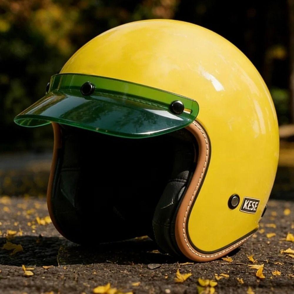 3 Druckknopf-Helmzubehör Universell passend Jethelm-Visier Rollerhelm