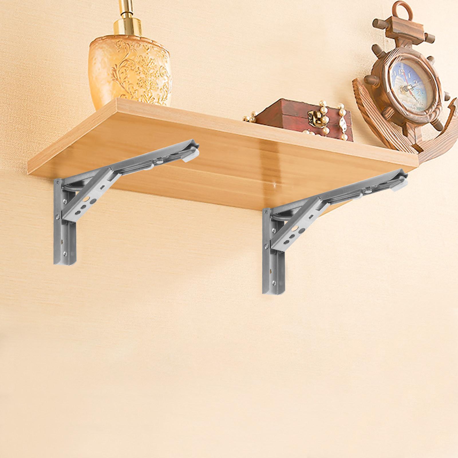 

2Pcs Strong Load Bearing Carbon Steel Decorative Shelf Bracket L Bracket Corner Support for Wall Mounted Shelves Floating Shelf other