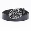 Skull Motorcycle Belt: European & American Men's Casual Trend