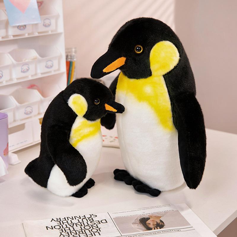 Cartoon Simulation Little Penguin Doll Plush Toy Aquarium Emperor Penguin Doll Children Sleep Soothing Rag Doll