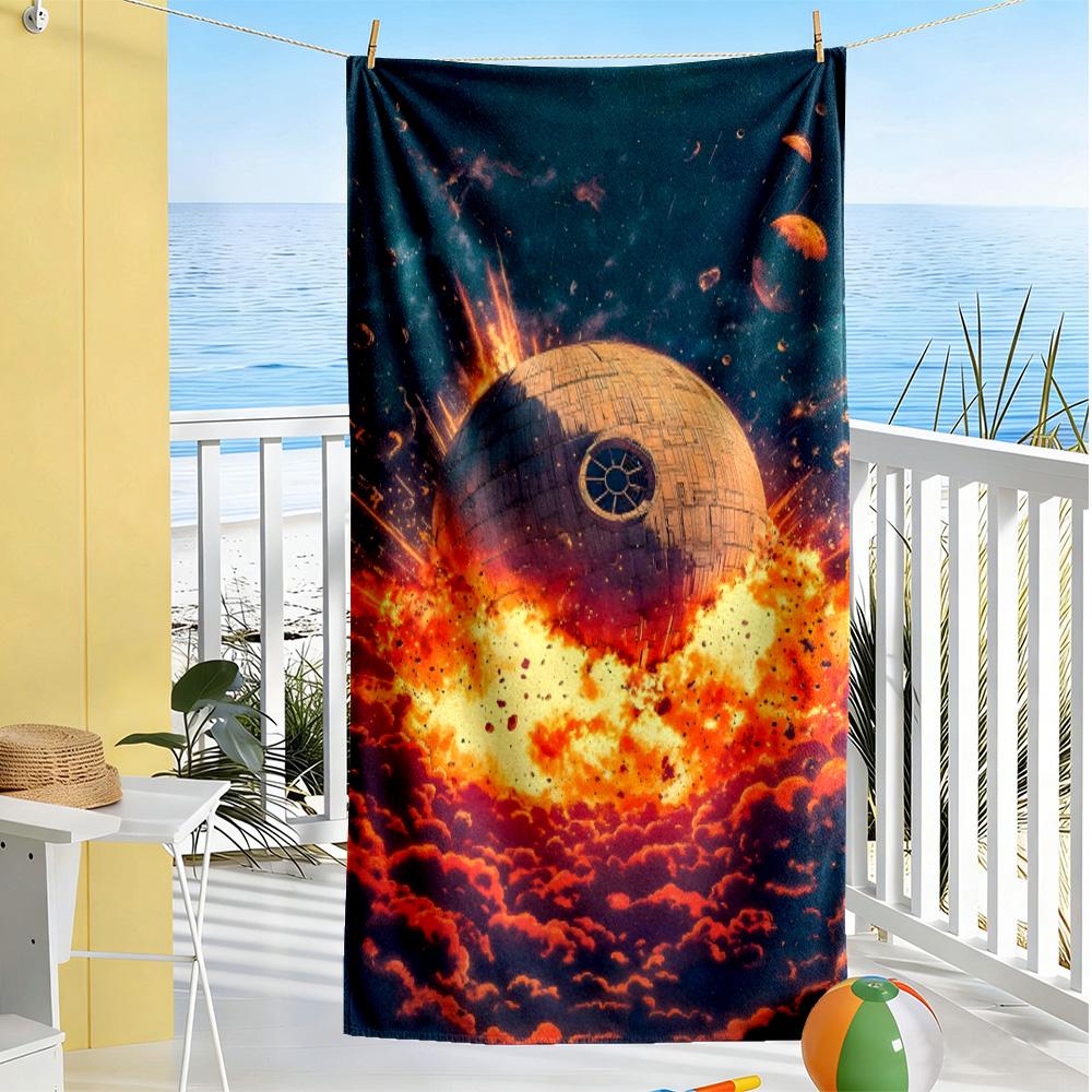 Star Wars Beach Towel High Absorbency Quick-Dry Comfortable Lightweight
