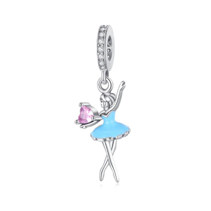 925 Silver Boys Girls Character Series Beads Charms Pendent Jewelry Fits 925 Original Bracelet Diy Gift For Women