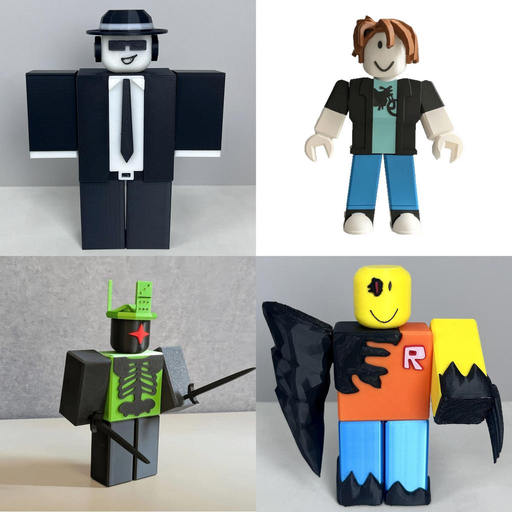 Roblox Forsaken Action Figure 3d Printed Model For Collectors And Gaming Fans