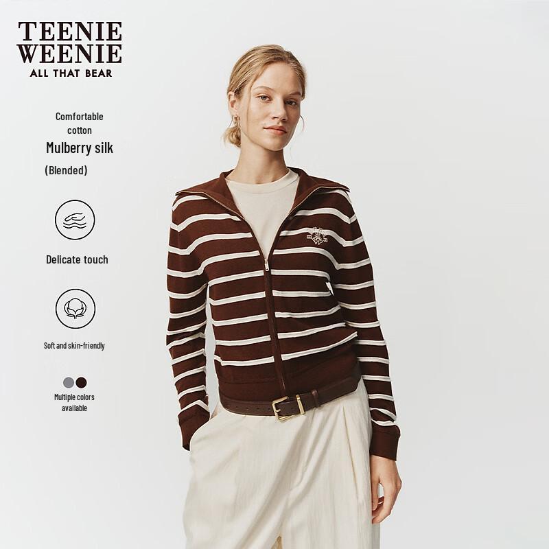 Teenie Weenie Women s Striped Knit Cardigan S