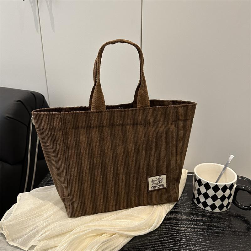 

Large capacity bag women s fashion commuter tote bag female high school student class student tutoring bag