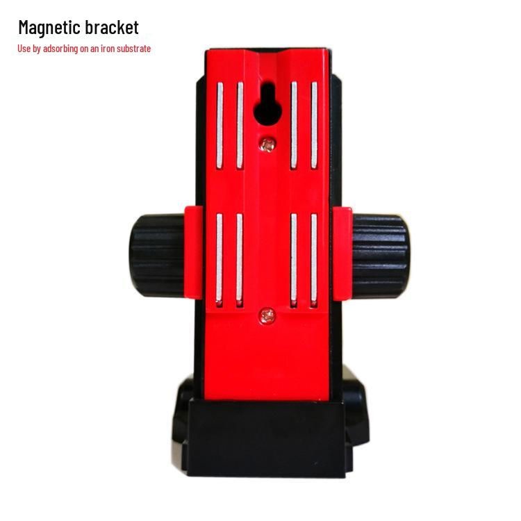 L-Shaped Magnetic Wall Mount with 5/8" Interface & Strong Magnet Adsorption