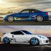 2PCS Wave Graphic Car Body Side Stickers Racing Sports Stripes Vinyl Decals Waterproof Car DIY Decoration Stickers Accessories