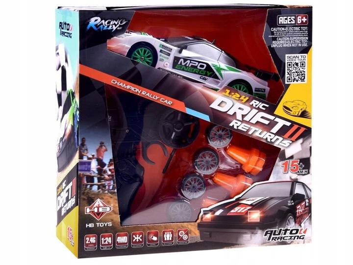 Samochód Zdalnie Sterowany Do Driftu Auto Drift Pilot Rc Pachołki Rc0506