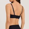 Hanro Gepolsterter Bandeau-BH 71732 Schwarz