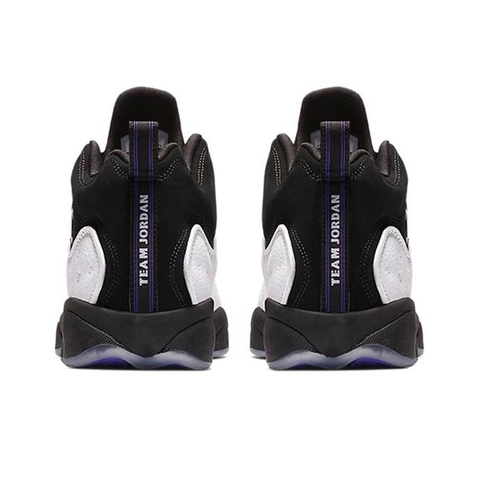 New Jordan Jumpman Team II Cushioning Support Mid Top Children's Basketball Shoes Teenagers 820273-104