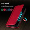 Fashion Magnetic Leather Wallet Case For OPPO  A9 A5 A31 2020 A52 A92 A1K Realme C1 C2 C3 3 5 5S 5i 6i 6 Pro Reno 2 Z 2Z Soft Silicon Flip Cover Funda