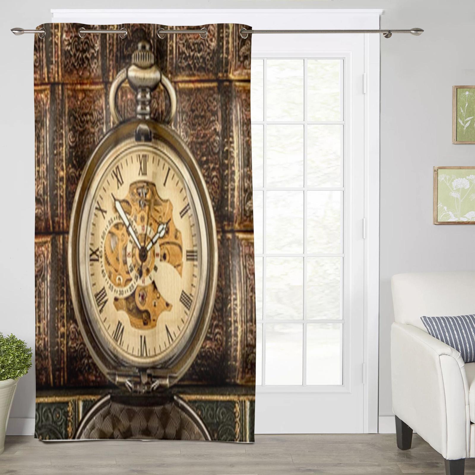 

Желтые цветы ромашки, современные оконные шторы для гостиной, спальни, кухонные шторы, шторы 135W x 60H(cm) x1