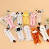 Soft Plush Plush Pencil Case Cartoon Cosmetic Bag Multi Function Storage Bag  Office Stationery
