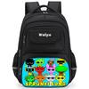 Rhythm Box Sprunki Gioco Zaino Anime Zaino Studente Zaino Scolastico Borsa Multifunzionale