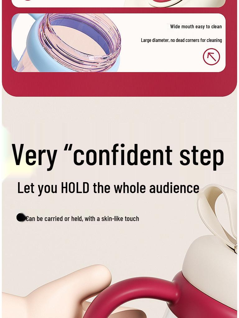 King Ice Straw Cup: Summer Teapot Design, Large Capacity, Heat-Resistant, High-Value Plastic for Women