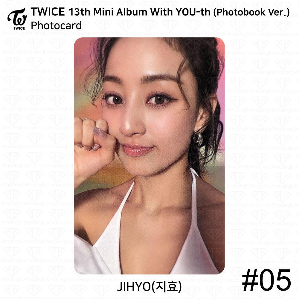 Twice 13th Mini Album With YOU-th Youth Photocard Poster Film Sticker Jihyo KPOP K-POP