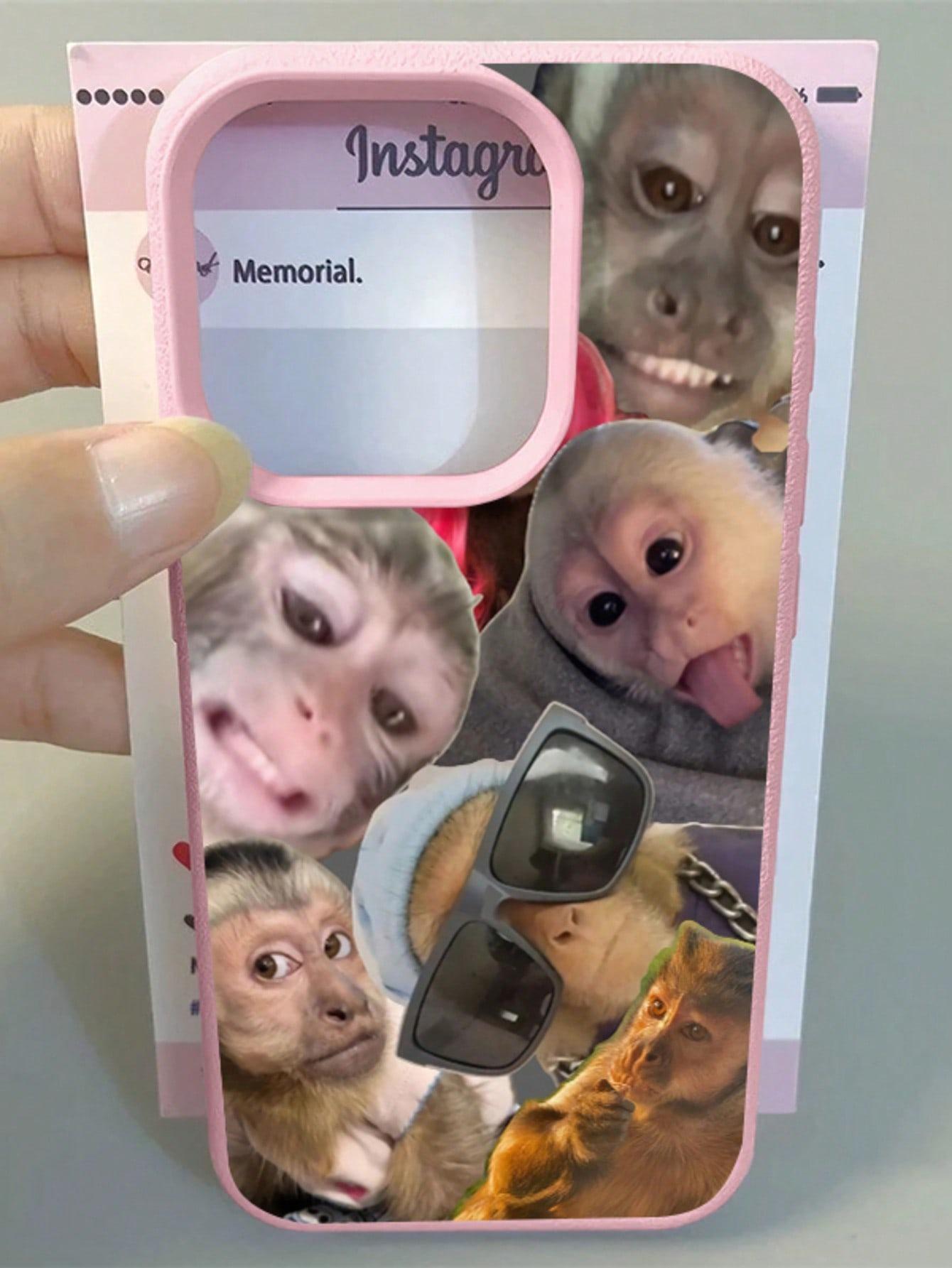 

Full Screen Personalized Monkey Phone Case For iPhone 17 16 15 14 13 12 11 Pro Max iPhone 14 15 16 Plus Cover Funda iPhone 16 Pro Max