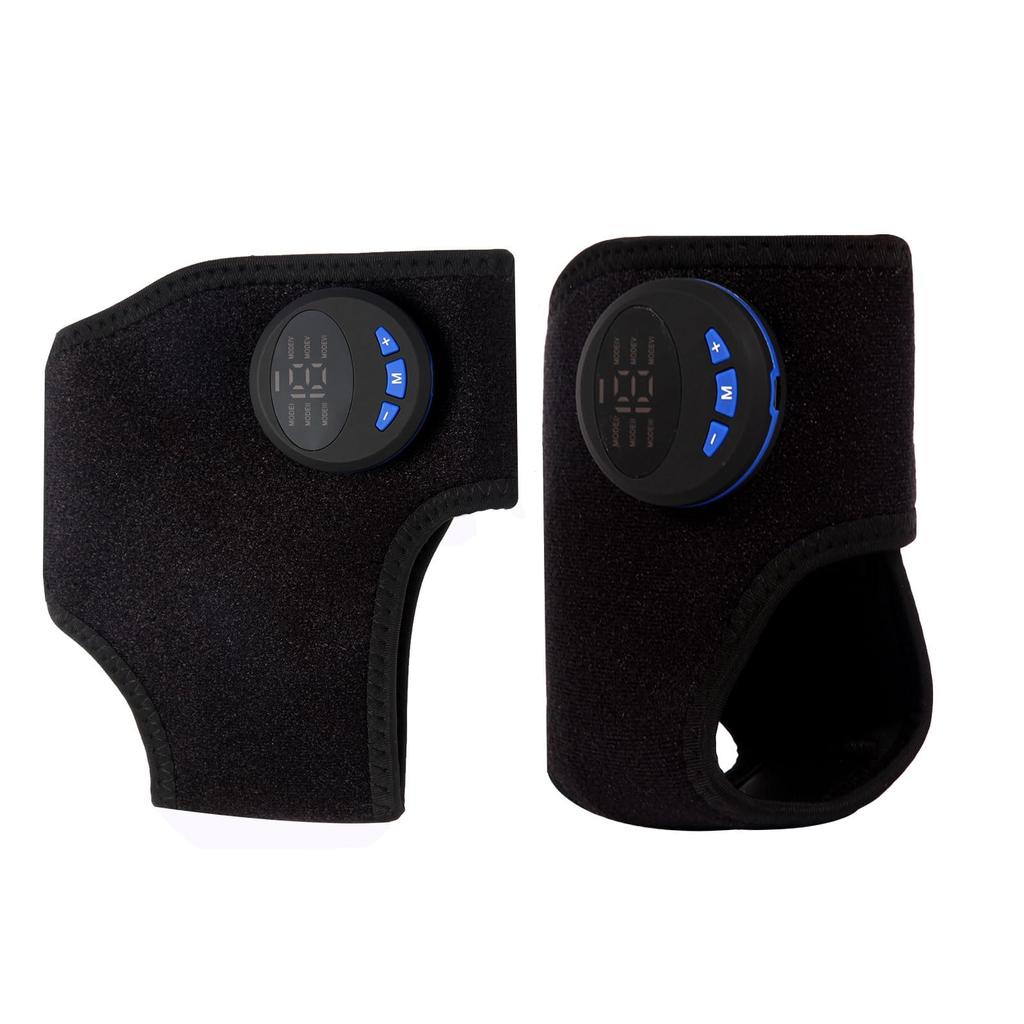 EMS Support for Soles and Ankles No Gel Sheets Easy Strength Training Supporter Unisex, Left/Right (2-Pack) - Rechargeable, Required, 15-Minute,
