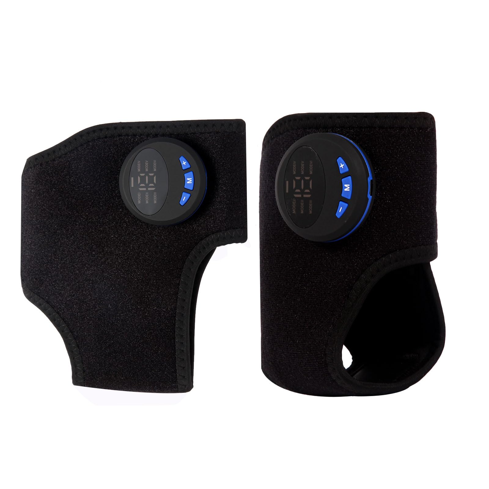 

EMS Support for Soles and Ankles No Gel Sheets Easy Strength Training Supporter Unisex, Left/Right (2-Pack) - Rechargeable, Required, 15-Minute, чёрный