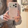 Urocze etui magnetyczne na telefon w kropki w stylu INS, małe, świeże, dla For Iphone 13 14 1 16 17ProMax, odporne na wstrząsy, z możliwością ładowania bezprzewodowego, dla