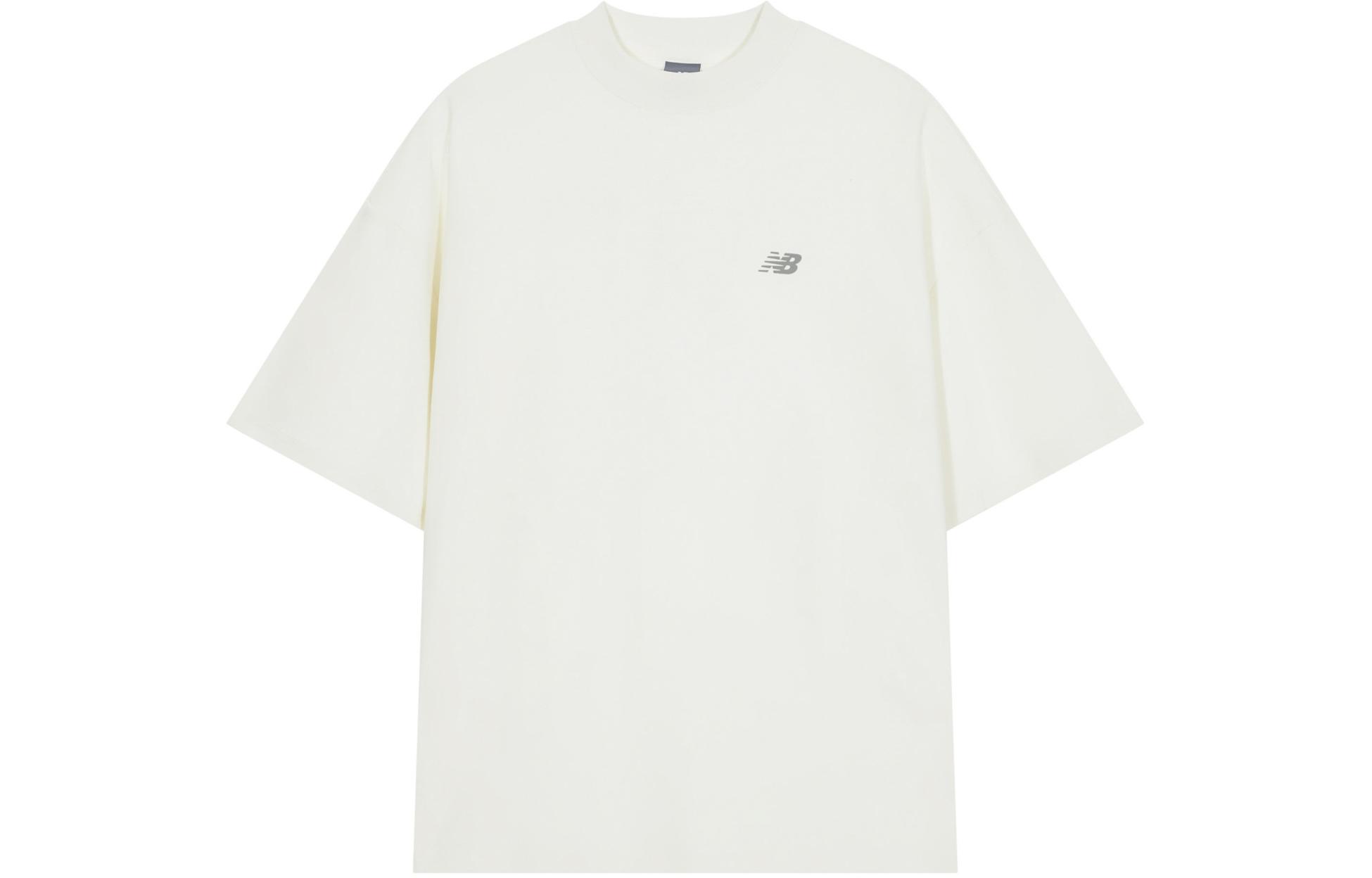 New Balance NB 100% Cotton T Shirt Unisex Ecru AMT41333-CIC XL