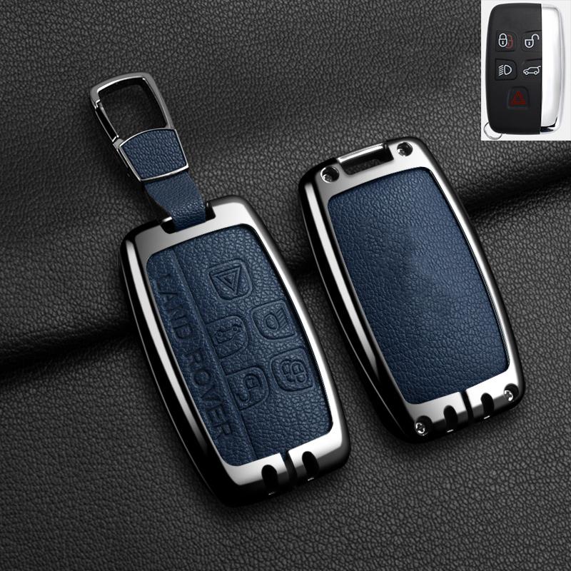 Interior Mouldings For Land Rover A9 Range Rover Sport Evoque Freelander 2 Discovery 3 4 5 EVOQUE Zinc Alloy Car Key Case Cover 